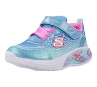 Skechers para niñas – Azul y blanco – Talla 24