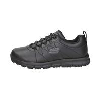 Skechers Nampa Beja, Zapatos de Servicio médico Mujer, Black Synthetic, 39 EU
