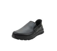 Skechers Nampa Broxtin Medical Service - Zapatos para Hombre, Piel sintética Negra, 46 EU