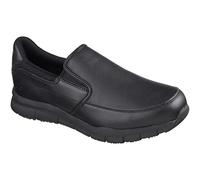 Skechers Nampa Groton, Mocasines Hombre, Black, 45.5 EU