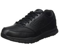 Skechers NAMPA, Sneakers para Hombre, Black Synthetic/Pu, 41.5 EU