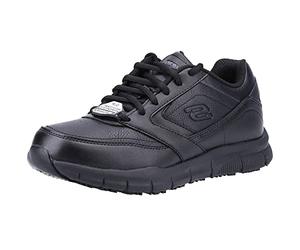 Skechers Nampa Wyla Zapatos para Servicio de alimentosMujer | Trabajo, antideslizante, peligro eléctrico, ajuste relajado, espuma viscoelástica