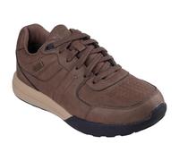 Skechers Netson Gander, Zapatillas Hombre, Brown Synthetic, 45.5 EU