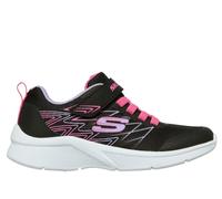 Skechers niÃ±a Microspec - Bold Delight en Negro, talla 27.5