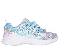 Skechers Dream Racer Wing Brites, Zapatillas, Silver, 29 EU