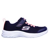 Skechers DREAMY DANCER MISS MINIMALISTIC, Zapatillas para Niñas, Navy Mesh/Coral Trim, 31 EU