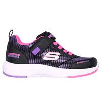 Skechers niña Dynamic Tread - Journey Time en Negro/Rosa Caliente, talla 28