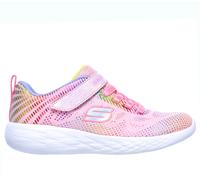 Skechers niña GOrun 600 - Shimmer Speed en Rosa Claro, talla 33.5, Vegan