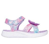 Skechers niña Jumpsters Sandal - Butterfly Brights en Lavanda, talla 36