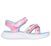 Skechers niña Jumpsters Sandal - Tie Dye BFFs en Rosa, talla 27