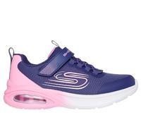 Skechers niña Microspec Max Advance - Fly 3.0 en Navy/Rosa, talla 28.5