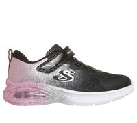 Skechers niña Microspec Max Advance - Glitz Gala en Negro/Oro Rosa, talla 27.5