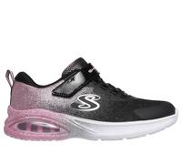 Skechers niña Microspec Max Advance - Glitz Gala en Negro/Oro Rosa, talla 31