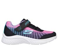 Skechers niña Microspec Plus - Disco Dreaming en Negro, talla 32
