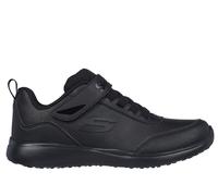 Skechers niña Microstrides - Recess Ready en Negro, talla 31