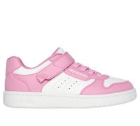 Skechers niña Quick Street - Style Stride en Rosa/Blanco, talla 30