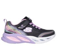 Skechers niña S-Lights: Cosmic Glow - Rainbow Dream en Negro, talla 28