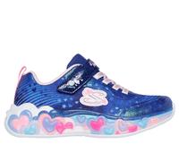 Skechers niña S-Lights: Eternal Heart Lights en Navy, talla 35
