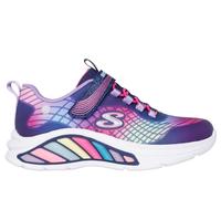Skechers niña S-Lights: Rainbow Cruisers - Rainbow Reflectin en Navy, talla 28