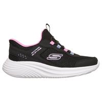 Skechers niña Slip-ins: Bounder Pro en Negro, talla 28.5