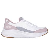 Skechers niña Slip-ins: Contour Foam - Cozy Fit en Blanco/Lavanda, talla 32