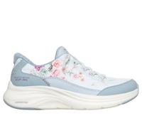 Skechers niña Slip-ins: Contour Foam - Cozy Fit Gentle Bloom en Azul, talla 36