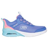 Skechers niña Slip-ins: Microspec Max - Color Trifecta en Azul, talla 35