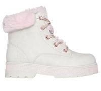 Skechers niña Street Glitz en Natural, talla 27.5