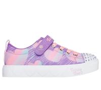 Skechers niña Twinkle Toes: Heart Steps - Heart Sketch en Morado, talla 30