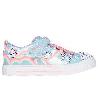 Skechers niña Twinkle Toes: Twinkle Sparks - Jumpin' Clouds en Turquesa, talla 34