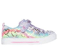 Skechers niña Twinkle Toes: Twinkle Sparks - Ombre Love en Lavanda, talla 28