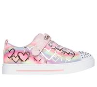 Skechers niña Twinkle Toes: Twinkle Sparks - Ombre Love en Rosa Claro, talla 30