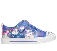 Skechers niña Twinkle Toes: Twinkle Sparks - Unicorn Wonderland en Azul, talla 28.5
