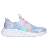 Skechers niña Ultra Flex 3.0 - Ombre Envy en Lavanda, talla 35, lavable a máquina