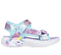 Skechers niña Unicorn Dreams - Majestic Bliss en Morado, talla 31