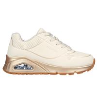 Skechers niña UNO Gen1 - Cool Heels en Natural, talla 27.5