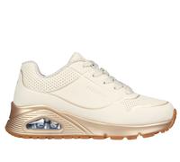 Skechers niña UNO Gen1 - Cool Heels en Natural, talla 28