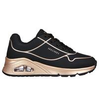 Skechers niña UNO Gen1 - Cool Heels en Negro/Oro Rosa, talla 33