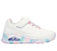 Skechers niña UNO Gen1 - Fresh Blooms en Blanco, talla 34