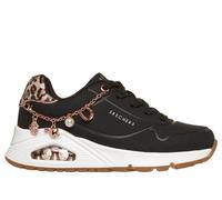 Skechers niña UNO Gen1 - Leopard Rockstar en Negro/Leopard, talla 33