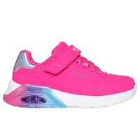 Skechers niña UNO Lite 2.0 - Vivid Metallic en Rosa Caliente, talla 31