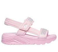 Skechers niña UNO Lite Sandal - Sunny Studs en Rosa Claro, talla 35
