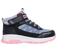 Skechers niña Waterproof: Storm Blazer - Arctic Mass en Negro/Rosa Claro, talla 28.5