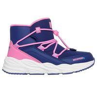 Skechers niña Waterproof: Turbo Tread en Navy/Rosa, talla 28.5