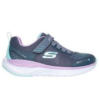 Skechers niña Waterproof: Ultra Groove - Hydro Mist en Gris/Hombreta, talla 27.5