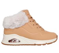 Skechers niña Waterproof: UNO Gen1 - Comfurt Kicks en Castaña, talla 35