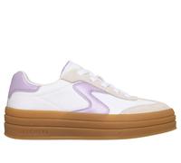 Skechers niña Zinger Lift - Homecoming Star en Blanco/Lavanda, talla 36
