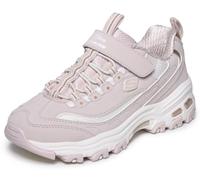 Skechers Niñas D'Lites Zapatillas Deportivas, Rosegold Synthetic Trim, 37.5 EU