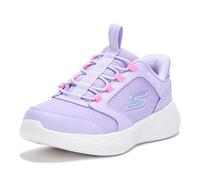Skechers Niñas Go Run 400 V2 Tetra Speed Slip-In ENTRENADOR, Lavender Synthetic/Textile, 38 EU