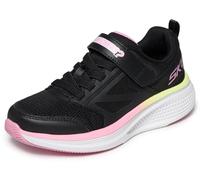 Skechers Niñas GO Run Elevate 2.0 Find MY Sneaker, Black, 28 EU